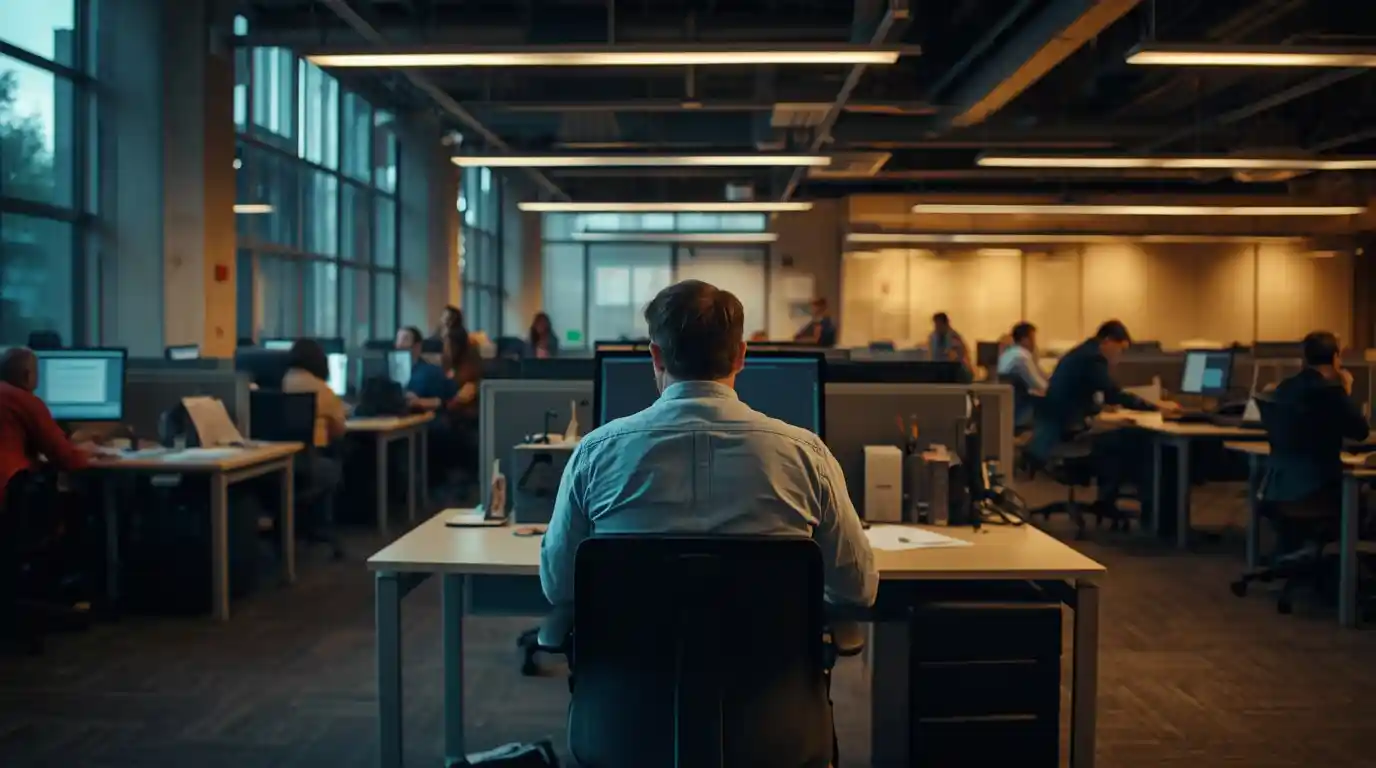 One Worker Deleted the Files. The Next One Sits Bored at Work.