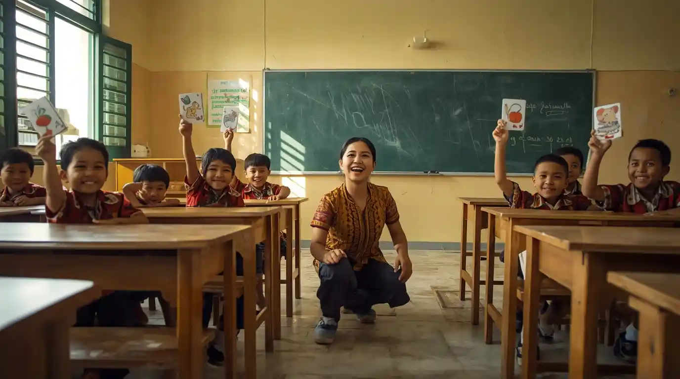 8 Bahasa Disebut, Bahasa Asing Kelas 1 SD Cuma Perkenalan
