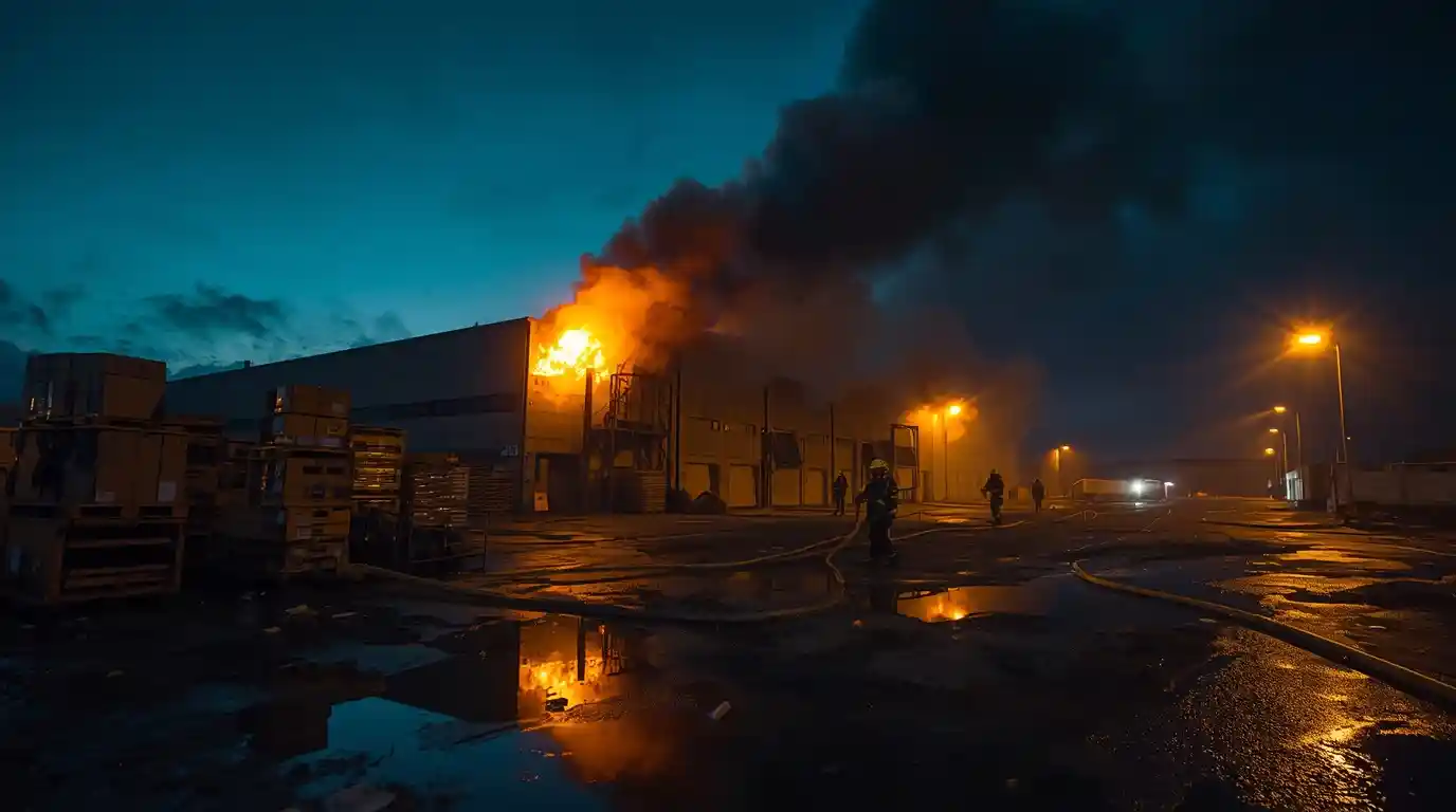 600 drones boven Moskou, en een magazijn vol pakketjes in brand