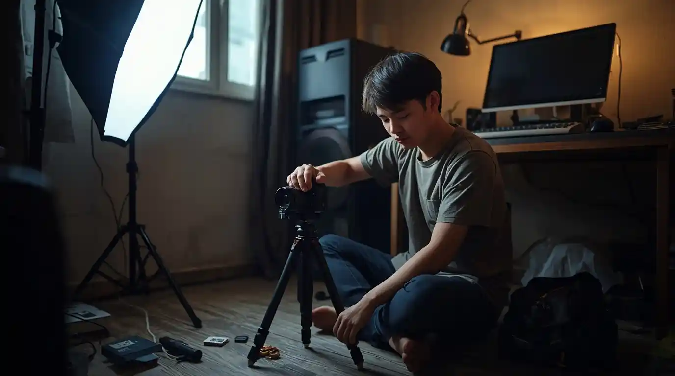 Kenapa Canon EOS R50 V Punya Lubang Tripod di Samping?