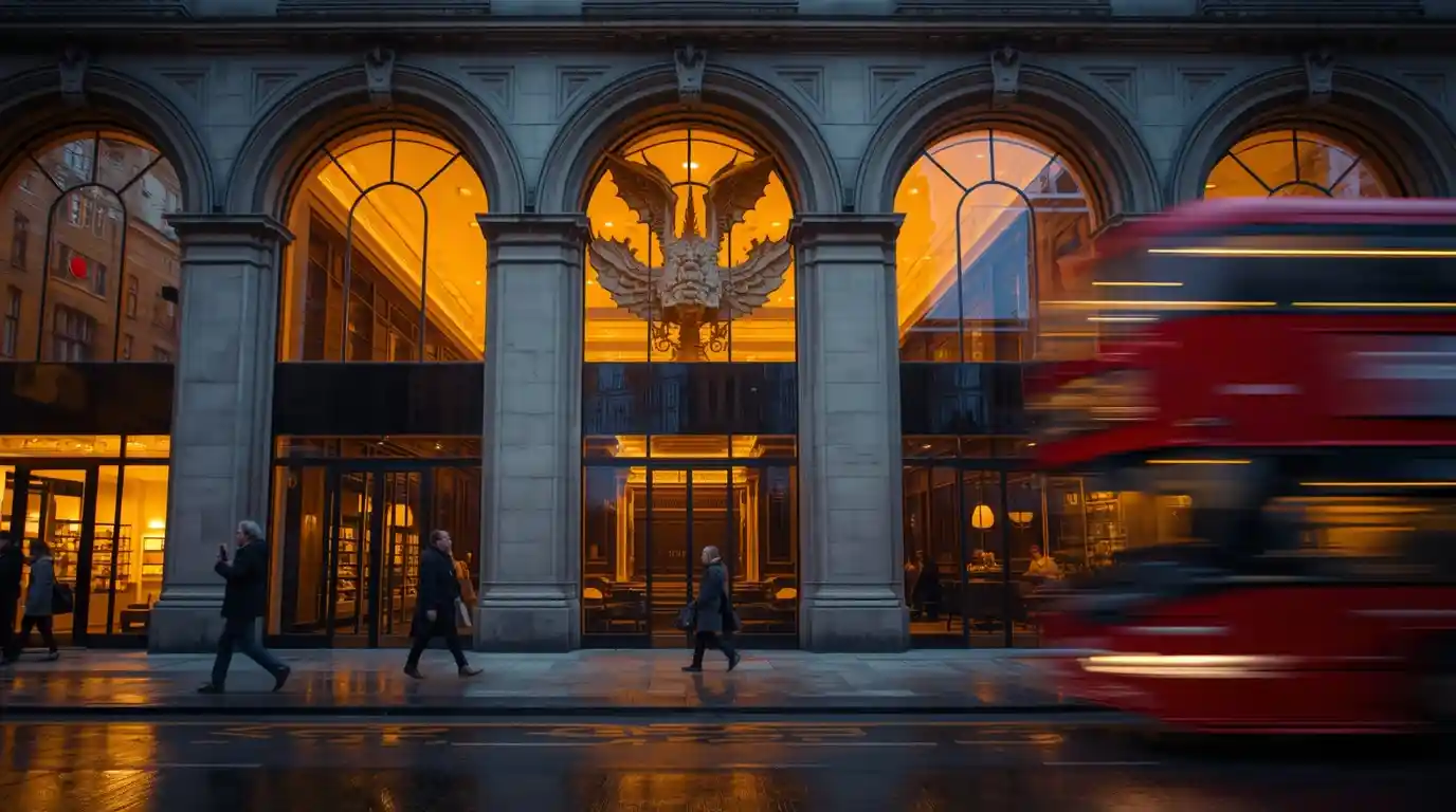 Harry Potter Shop Oxford Street Gets a Dragon Over the Bank