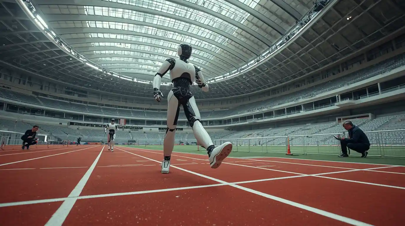 Robot Beats Usain Bolt's Record at Humanoid Robot Games