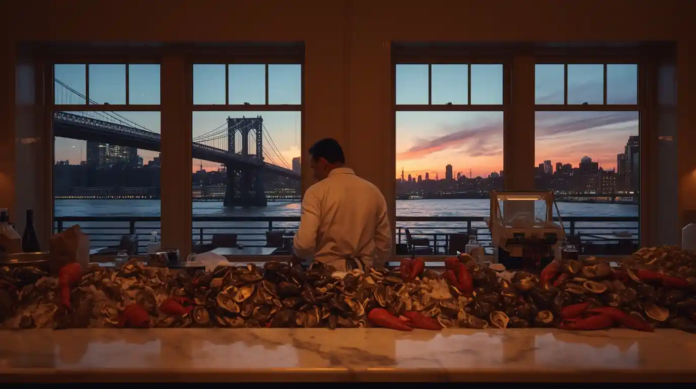 At Bar Susanne, $48 Buys a Dozen Oysters and a Bridge