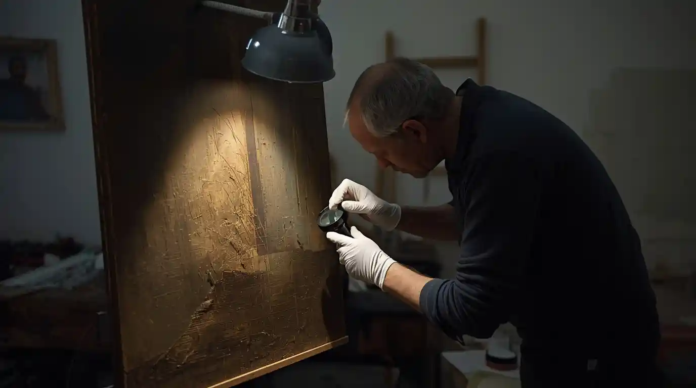 Het enige doek dat hij verkocht mist de handtekening van Van Gogh