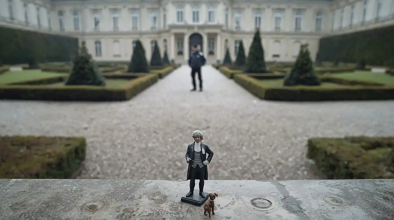 210 of 320 Mozart Figurines Vanished From a Public Garden